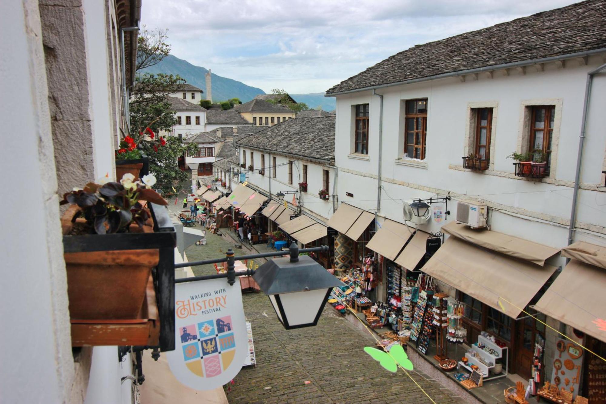Grey Stone Hotel Gjirokastër Eksteriør billede